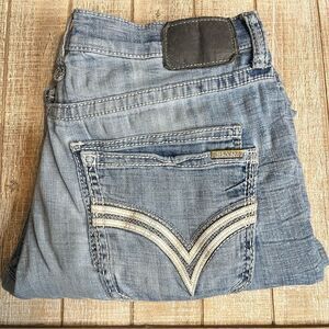 Buckle Salvage Relaxed Fit Anarchy Straight Dungarees Jeans W36L L33